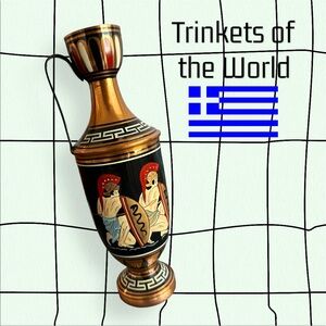 Vintage Grecian Souvenir Vase